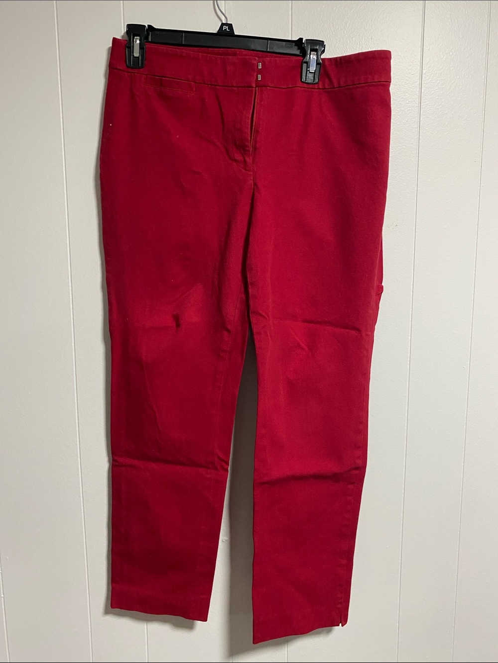 J. Jill Women's Red Skinny Jeans
